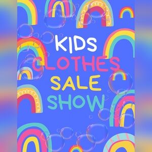 Bubbles Kids Clothes Flyer